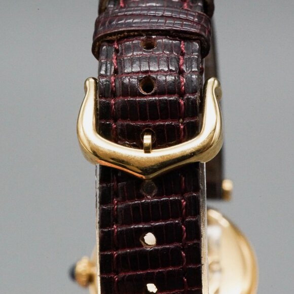 MINT WOW! CARTIER TRINITY VENDOME WOMENS LEATHER WATCH WITH BOX main image 7